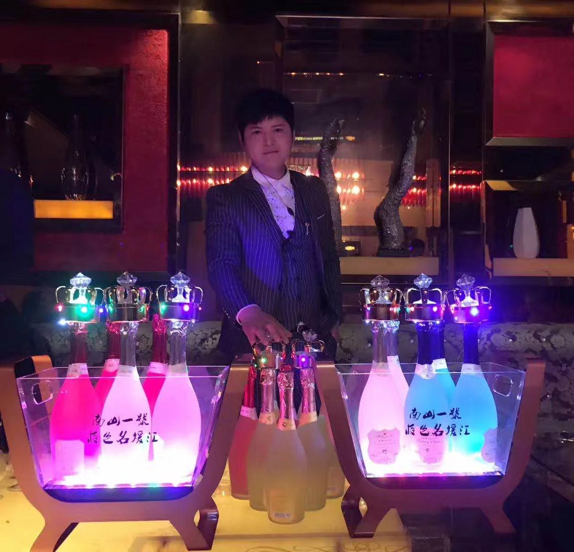 鼎形发光香槟桶