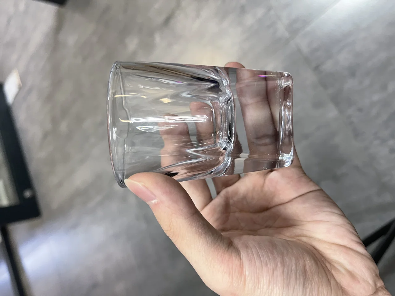 四方厚底酒杯