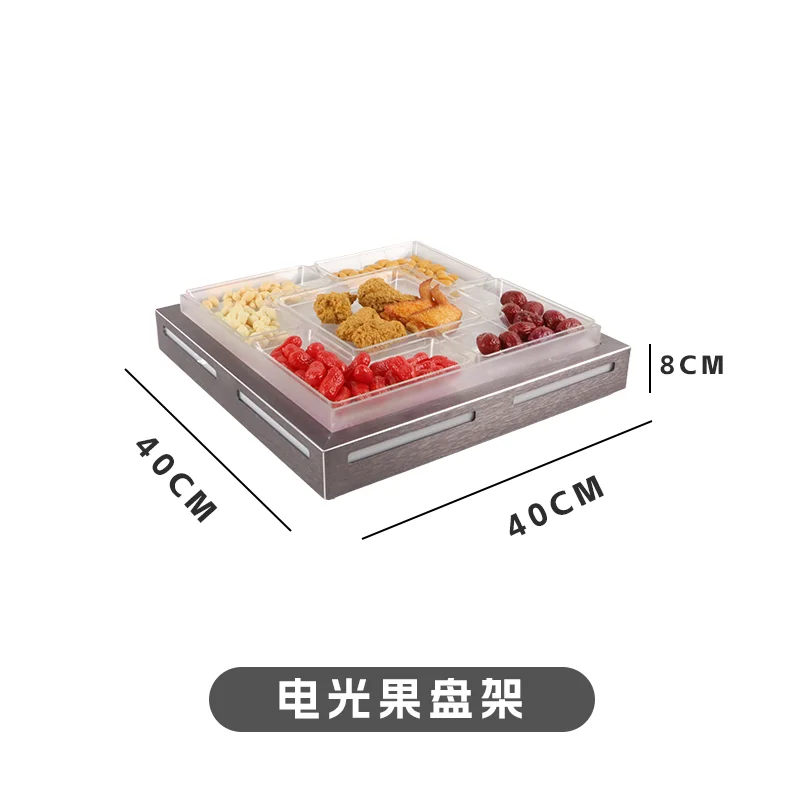 灰钛铝+银边摆台