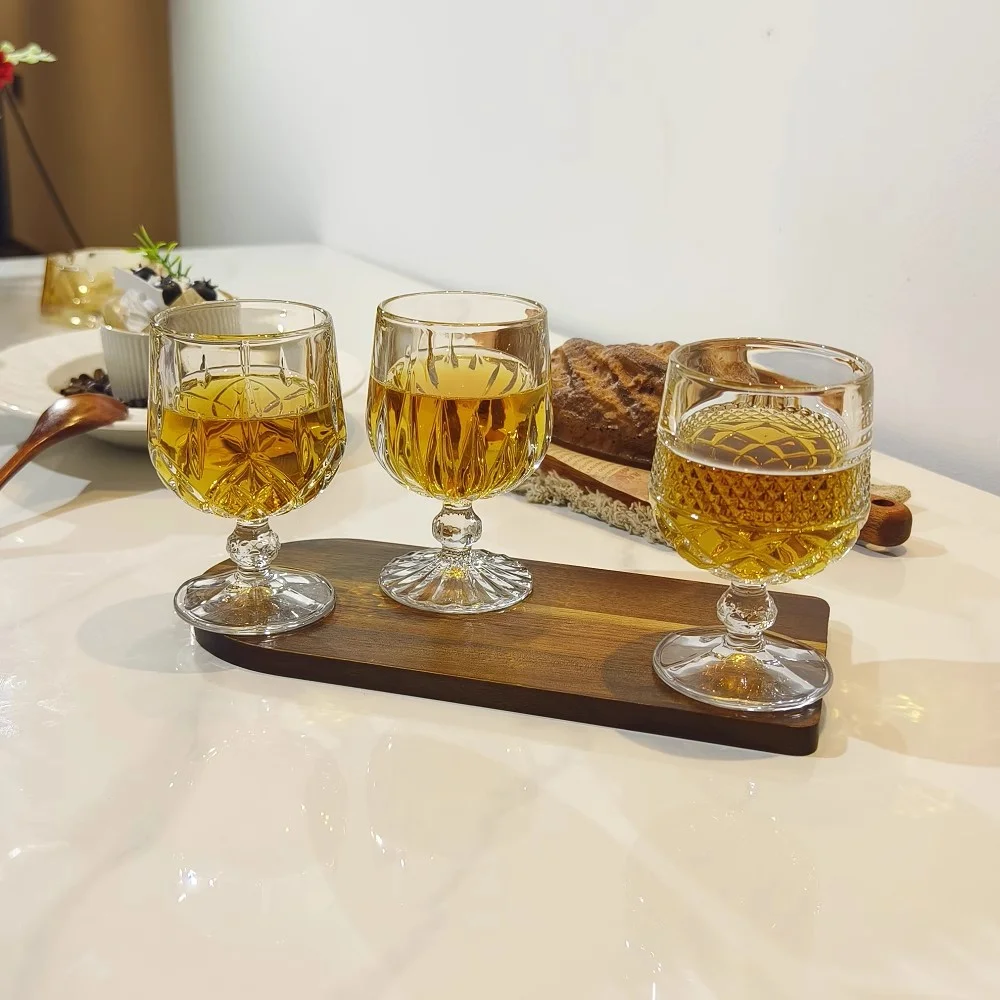 玻璃 矮脚白兰地杯