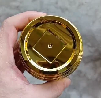 电镀酒桶色盅