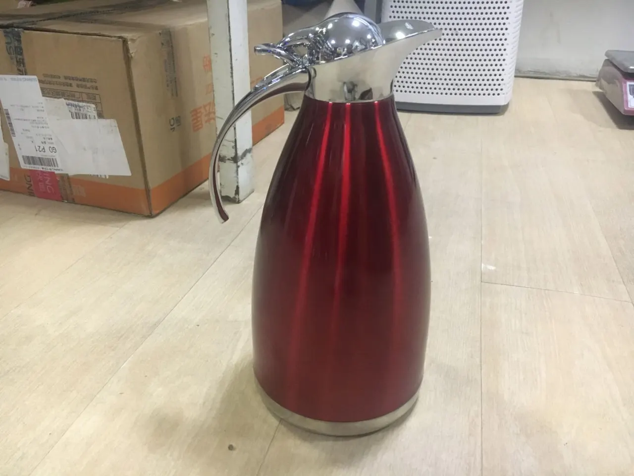 塑料柄保温壶