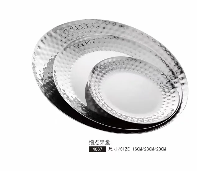不锈钢锤点果盘