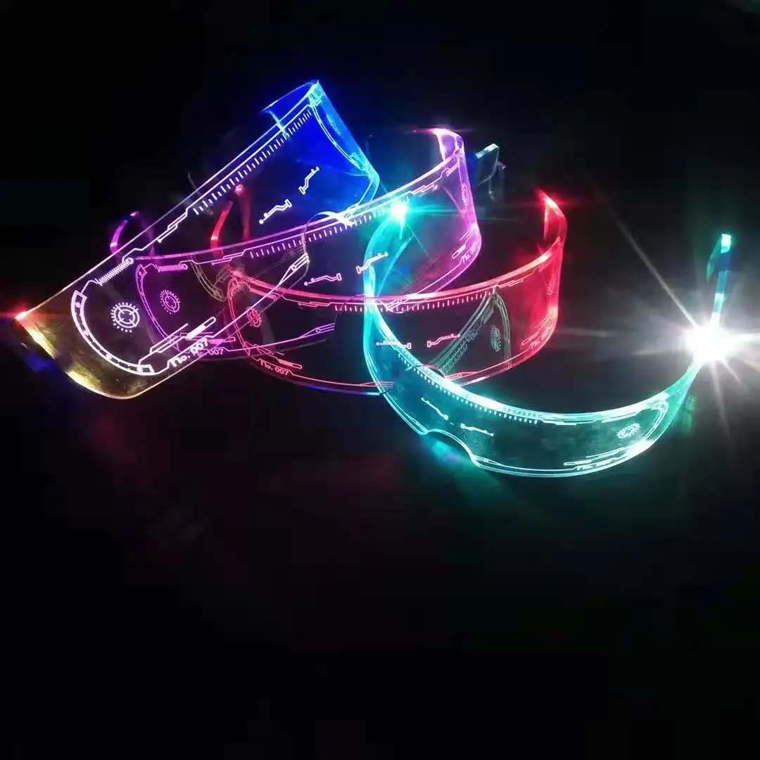 科技感LED眼镜