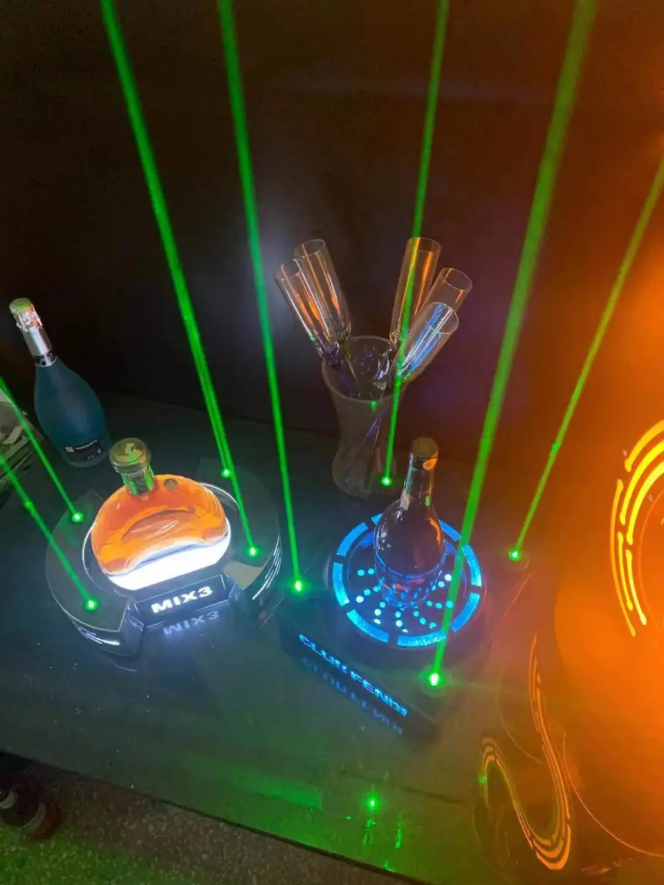 洋酒激光酒座