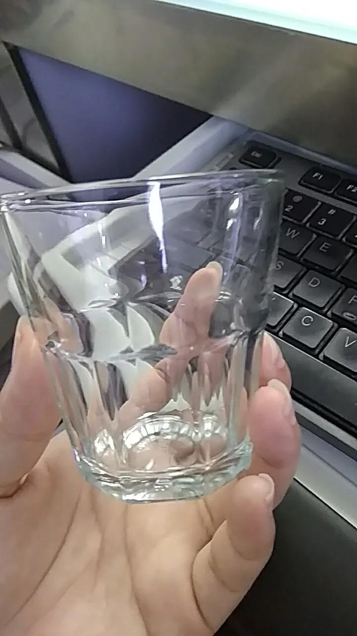 玻璃八角杯