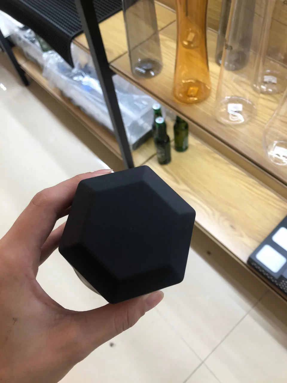 六角钻石色盅