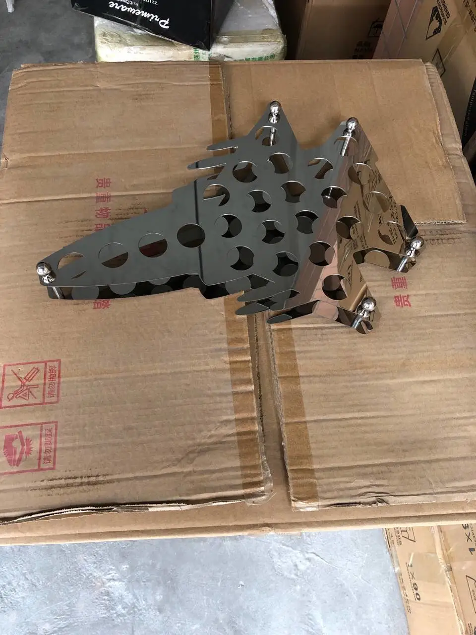 不锈钢 轰炸机酒杯架