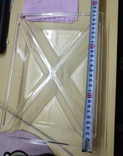 4合1 三角拼接小吃盘
