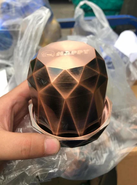 小钻石子母色盅