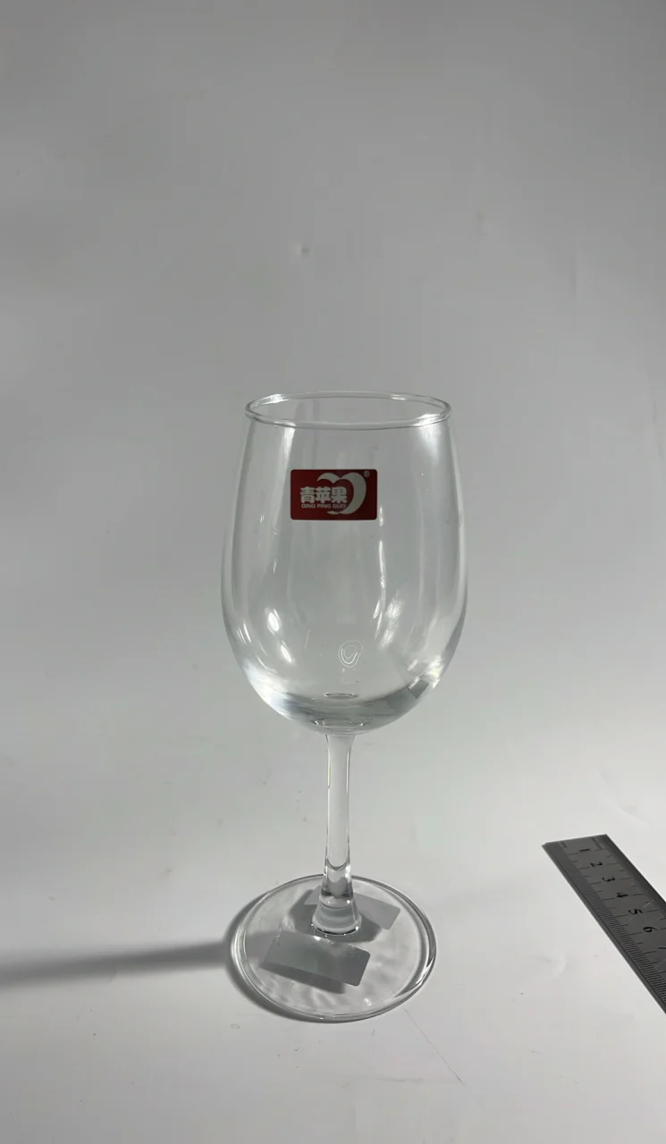 玻璃 卷边圆肚红酒杯
