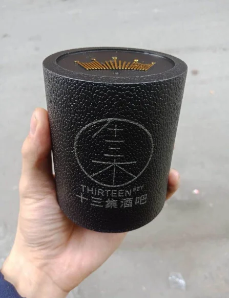 直筒皇冠色盅