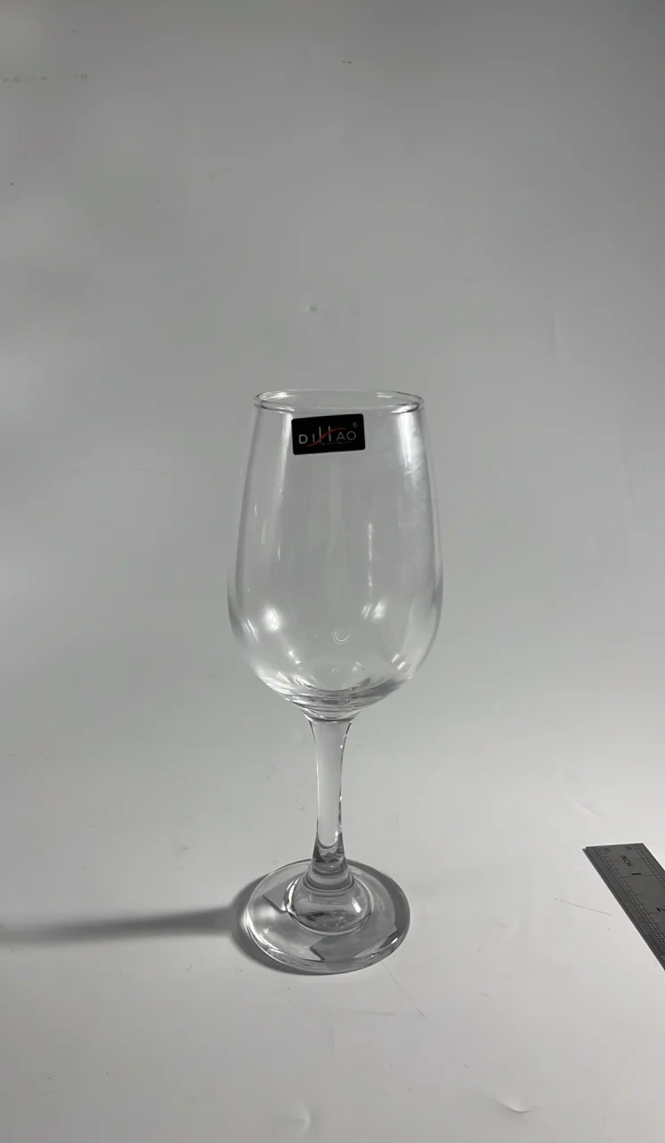 玻璃 高脚收口红酒杯