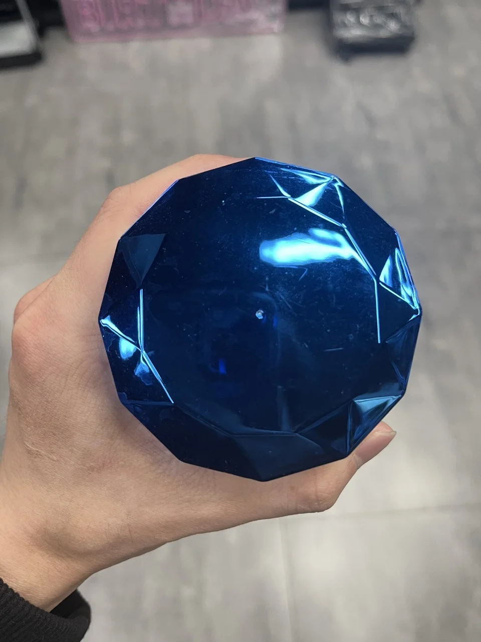 网格钻石色盅
