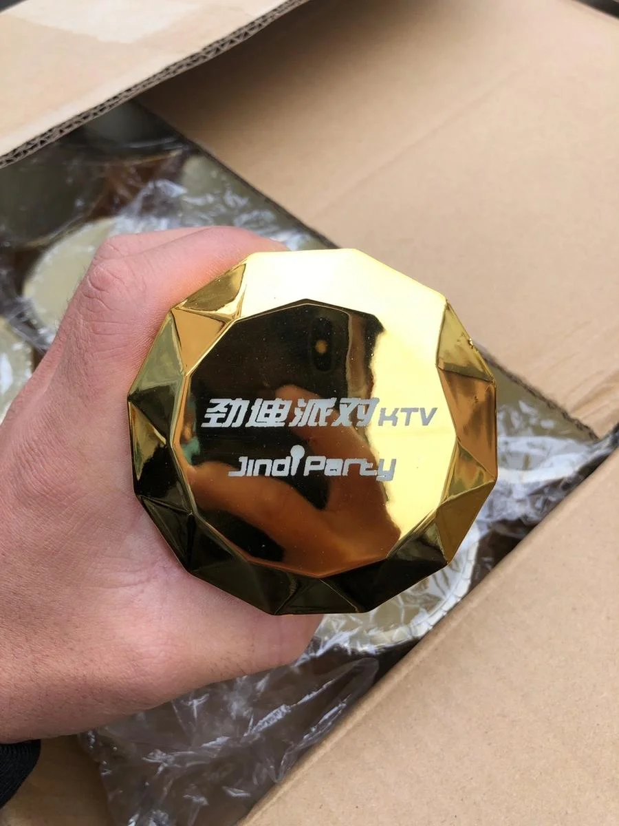 网格钻石色盅