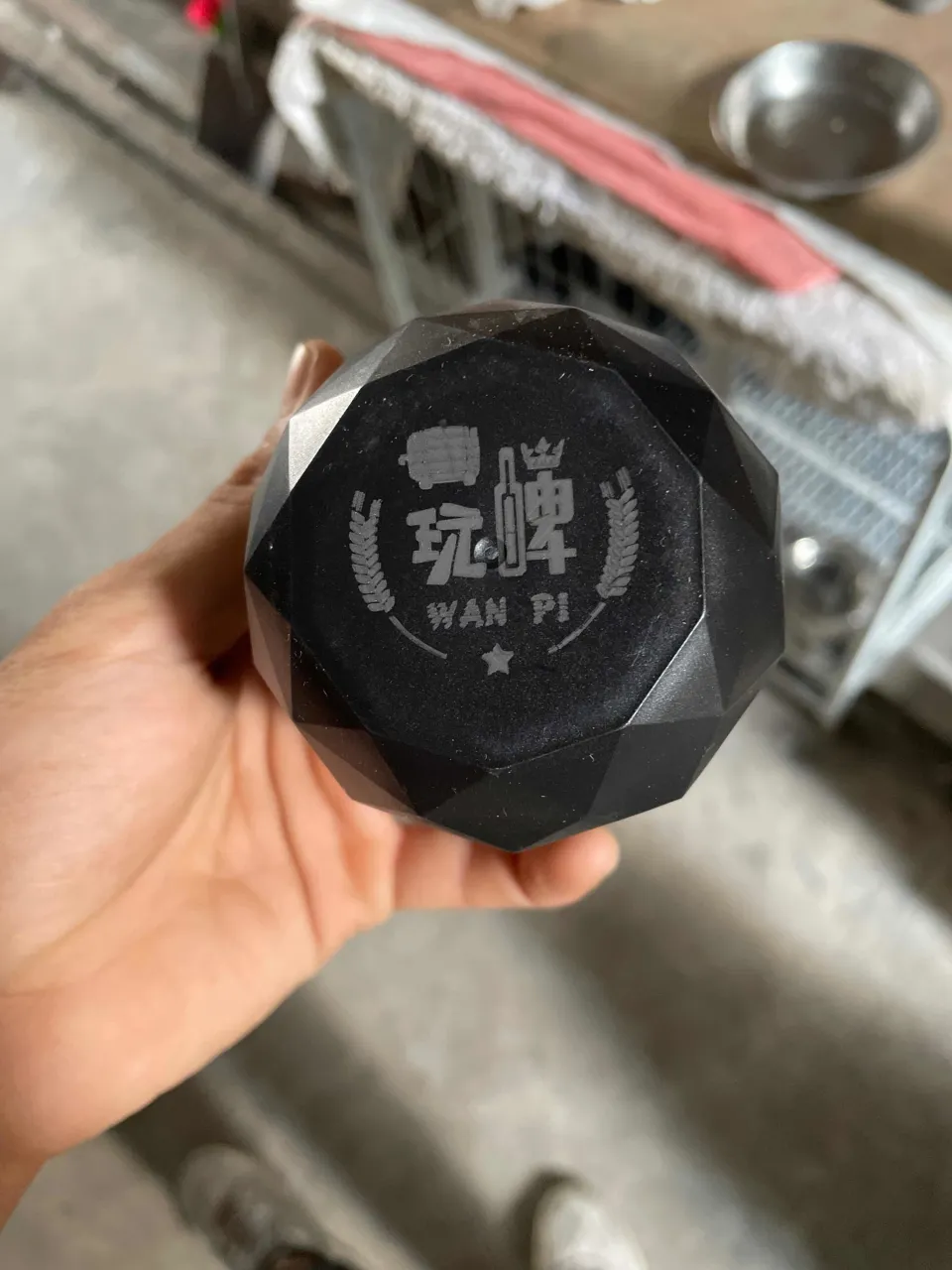 普通小钻石子母色盅