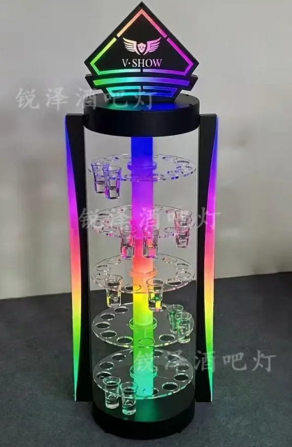 发光鸡尾酒架