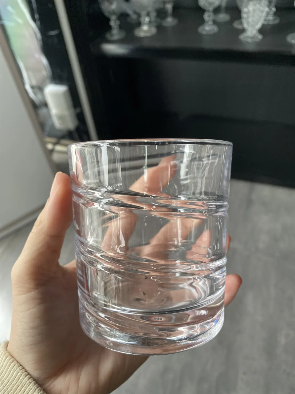 玻璃 旋转威士忌杯