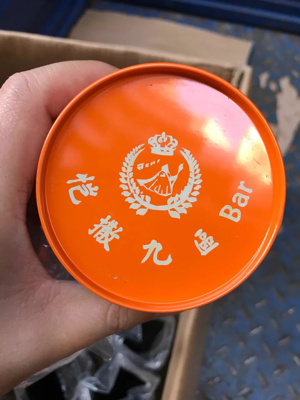 纯色油桶色盅