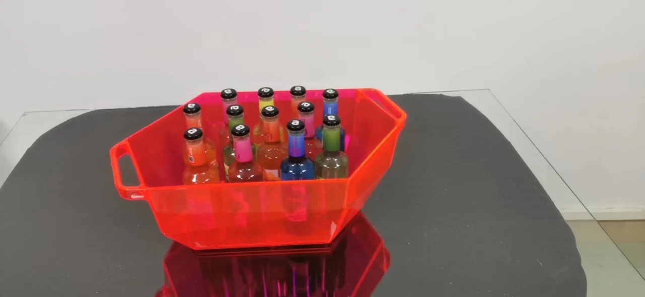 发光几何香槟桶