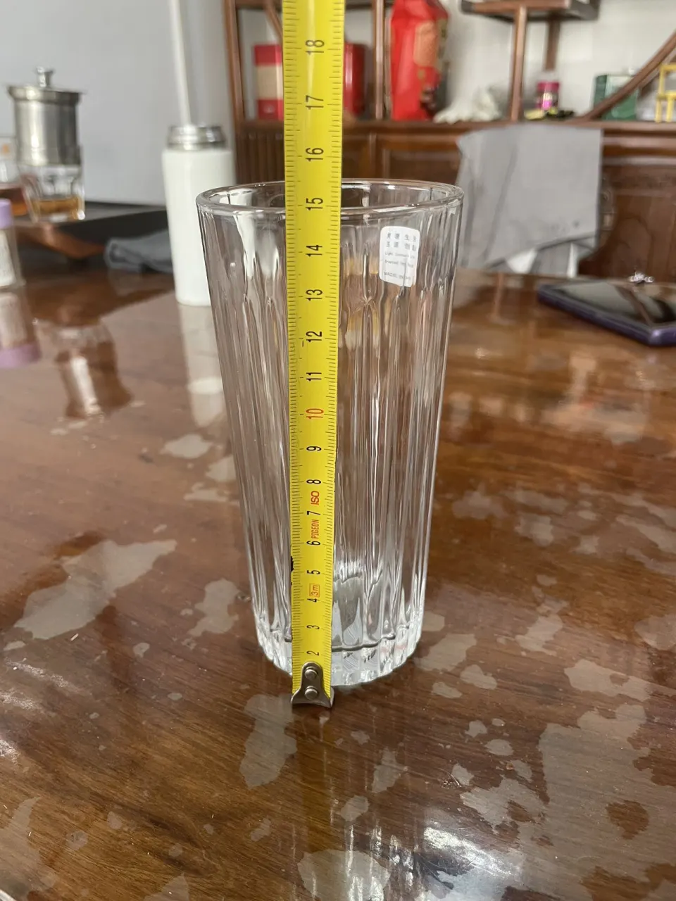 玻璃 条纹水杯