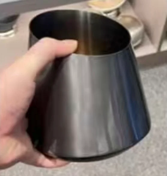 锥形斜口果皮盅