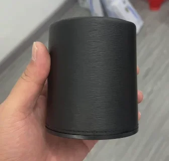 直筒皮色盅
