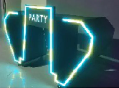 LED异形DJ打碟台