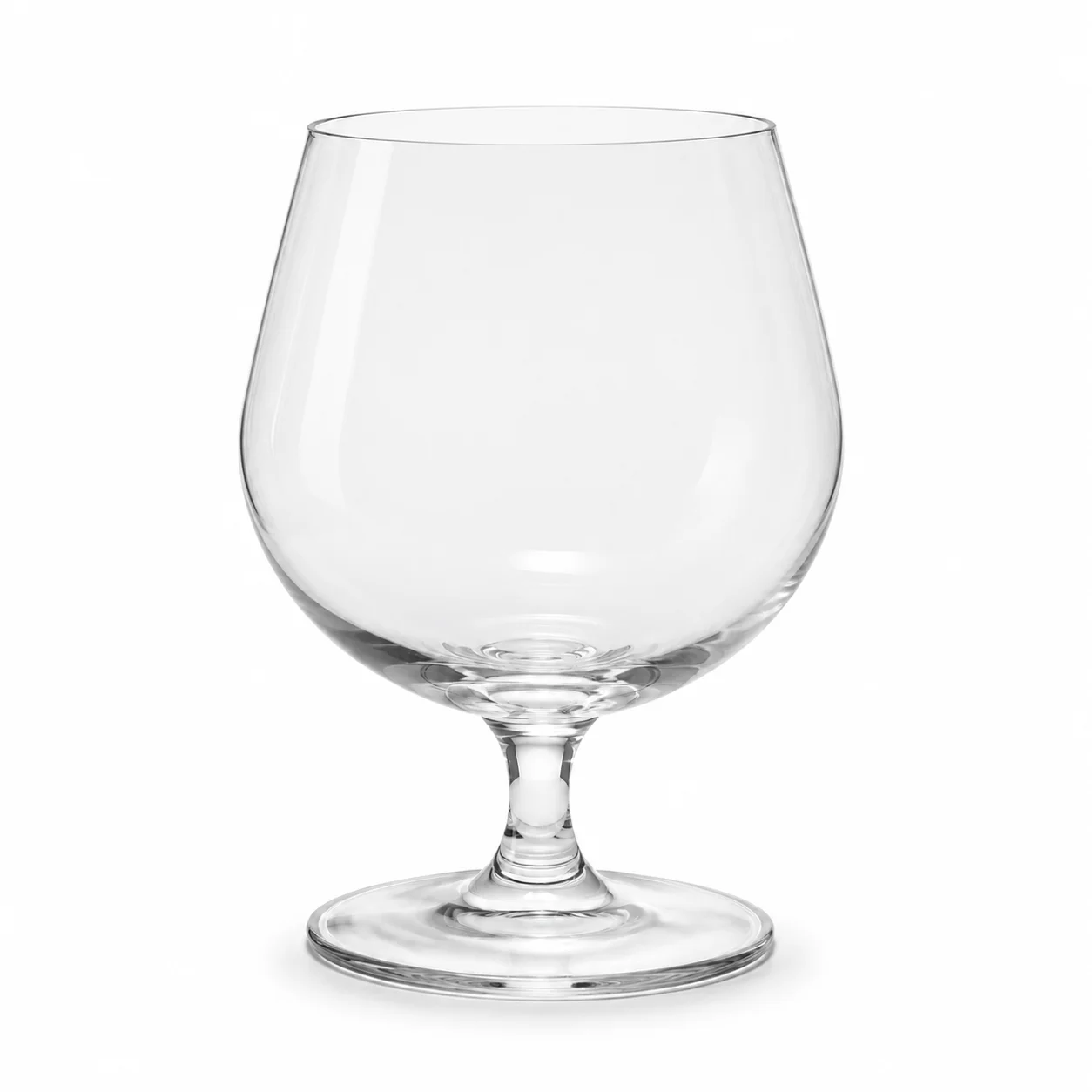 玻璃 圆肚白兰地杯
