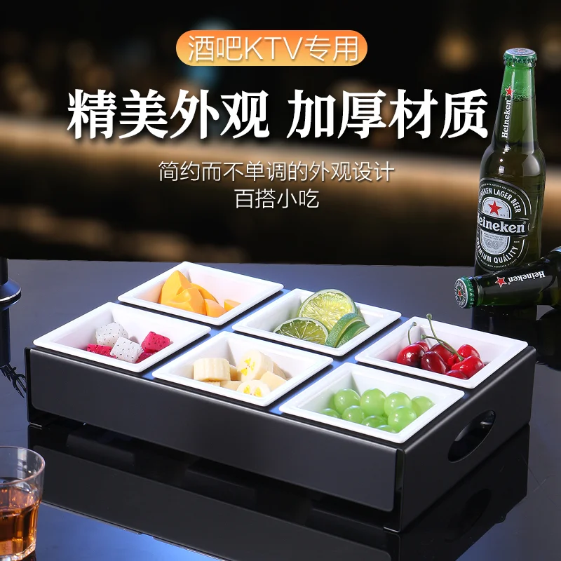 包边分格小吃碟