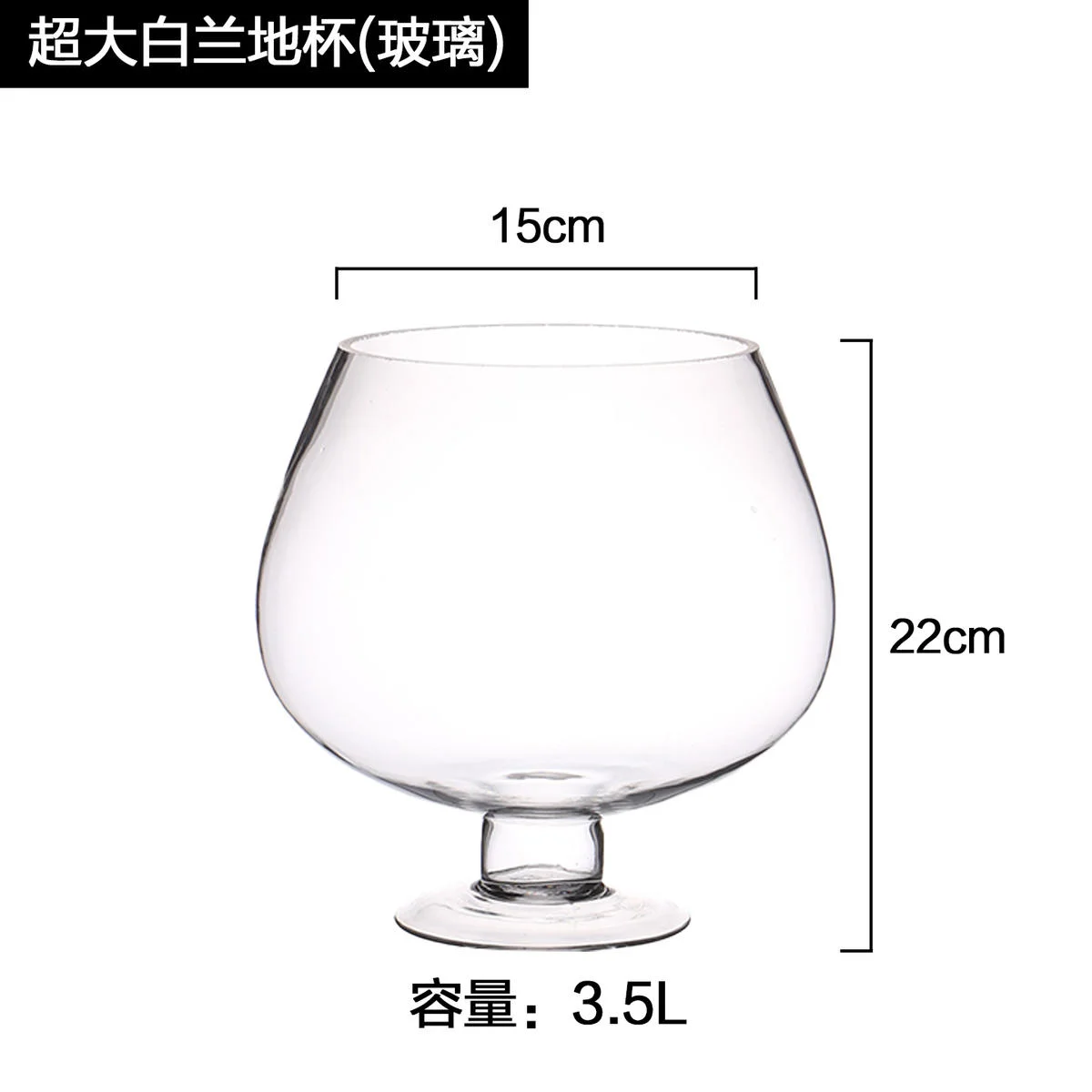 超大白兰地杯