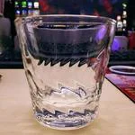 玻璃 扭纹羽翼酒杯