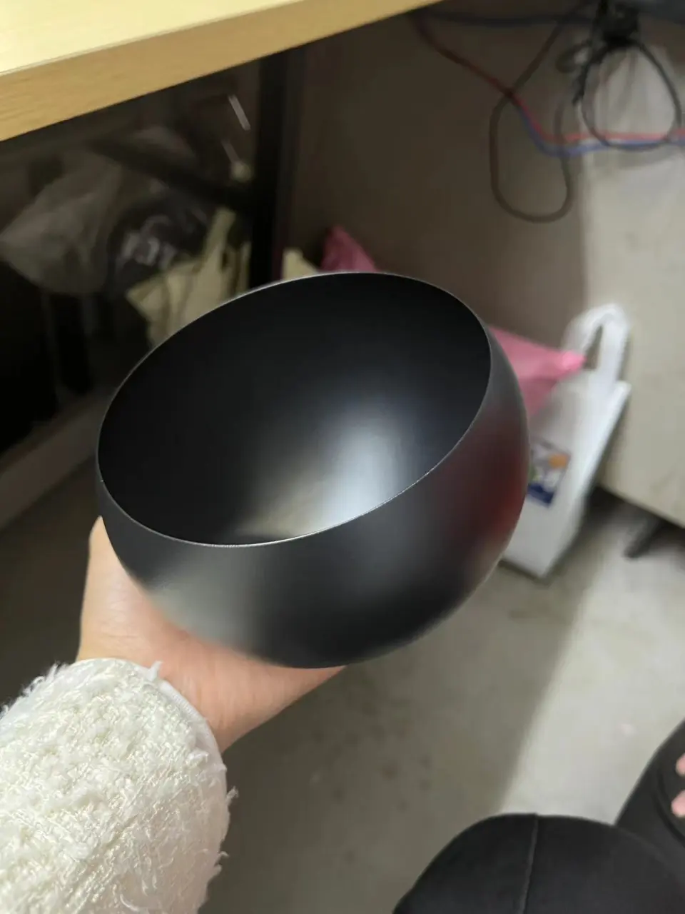 单层垃圾盅（喷色）