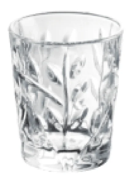 玻璃叶纹杯