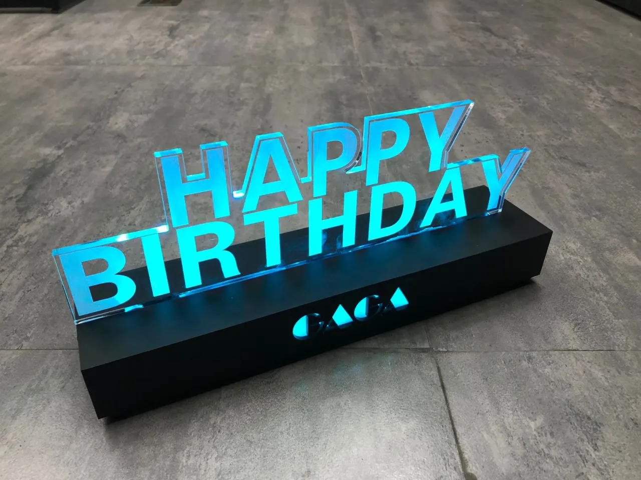 发光生日牌系列