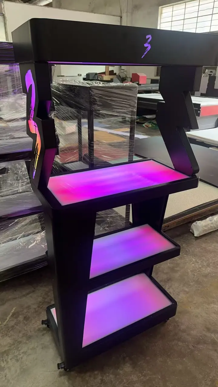 发光香槟柜
