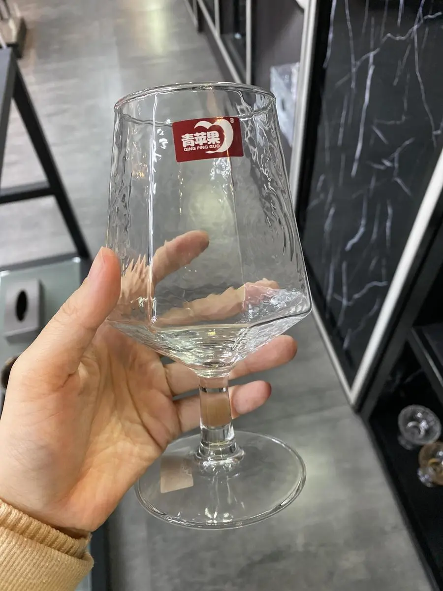玻璃 钻石红酒杯