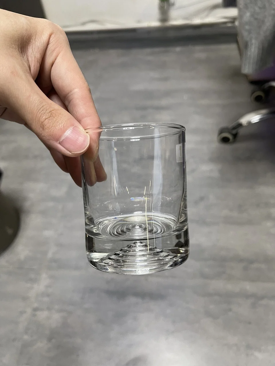 内凹圆环底 威士忌杯