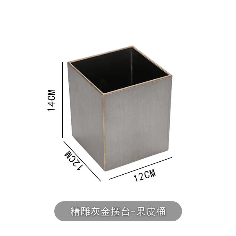 精雕灰金摆台