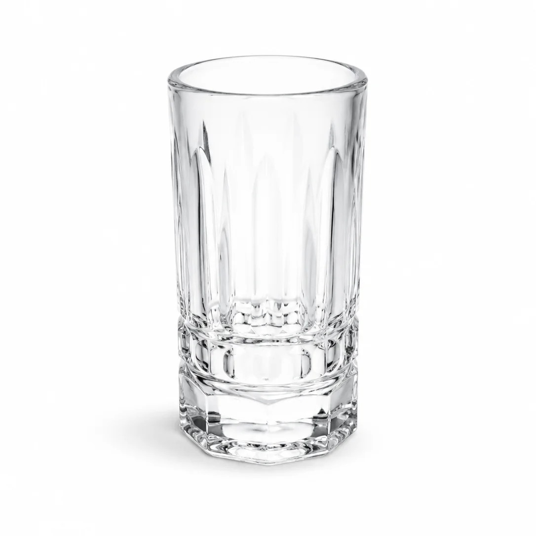 玻璃 直身厚底洋酒杯