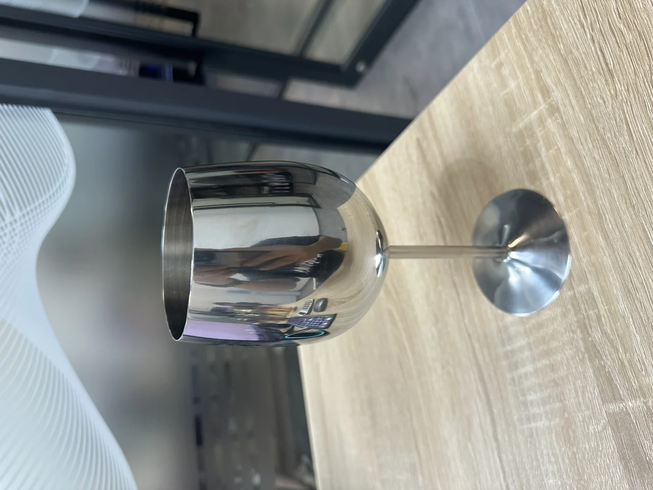 不锈钢红酒杯500ML