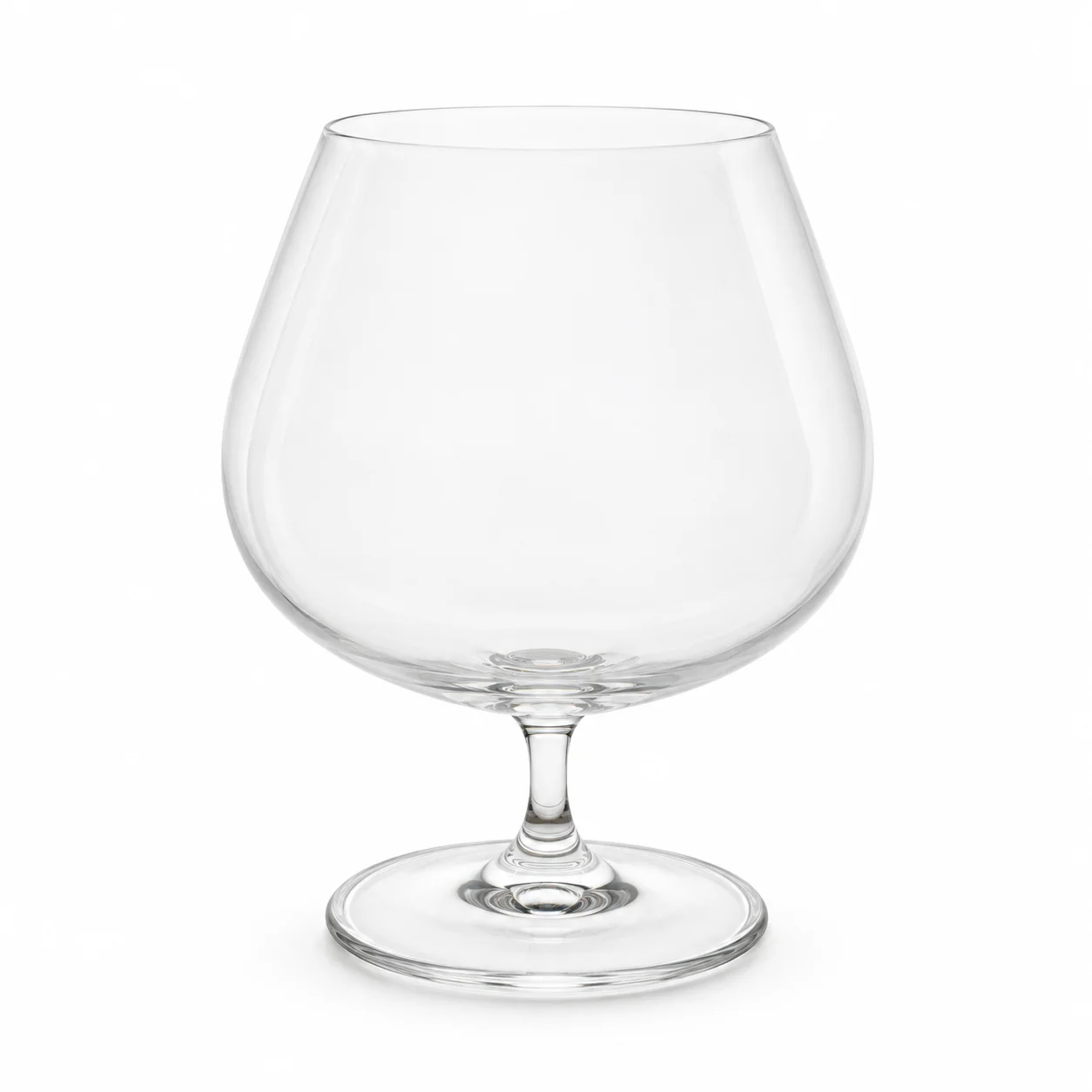 玻璃 圆肚白兰地杯
