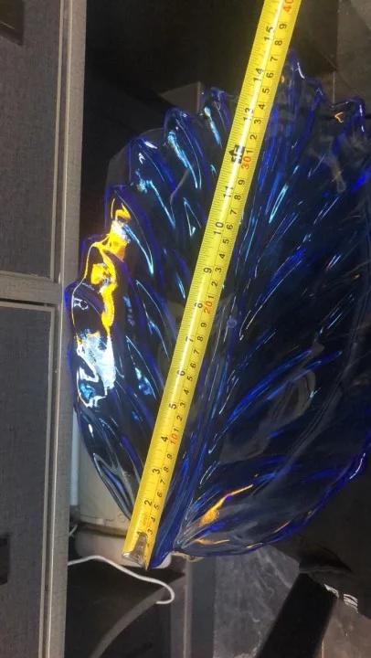 亚克力羽毛果盘