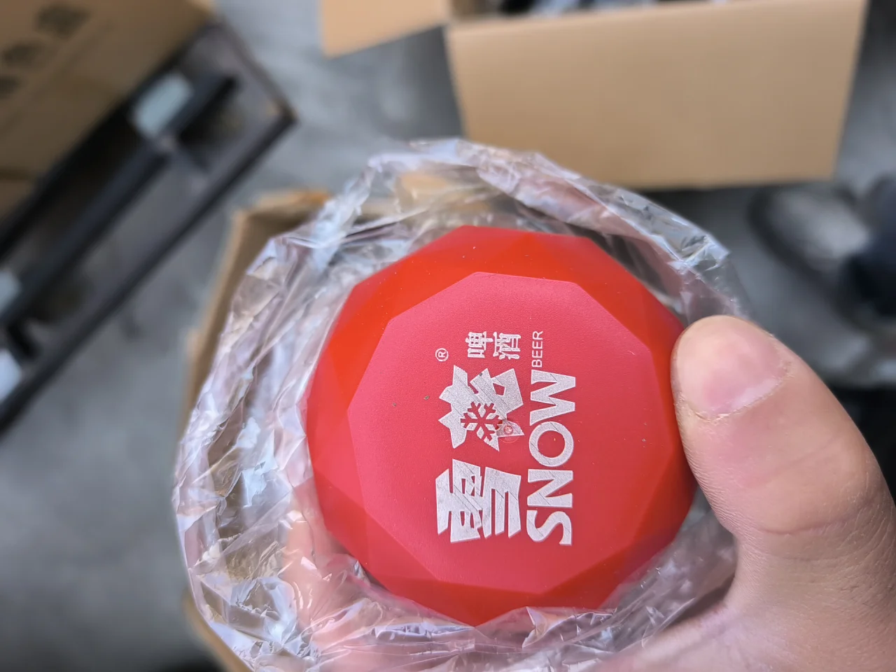 普通小钻石子母色盅
