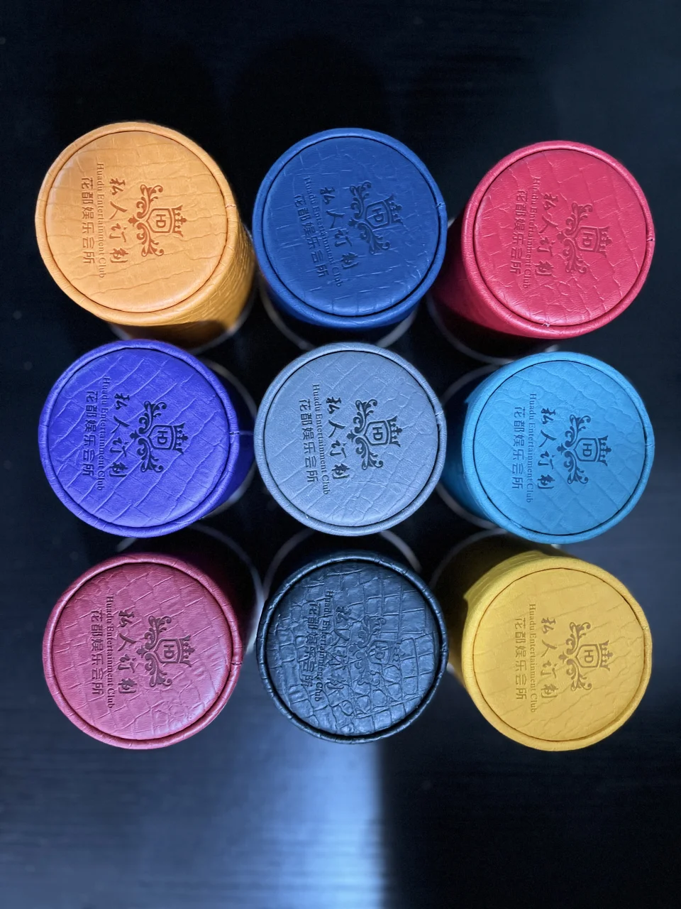 箍圈 皮革色盅