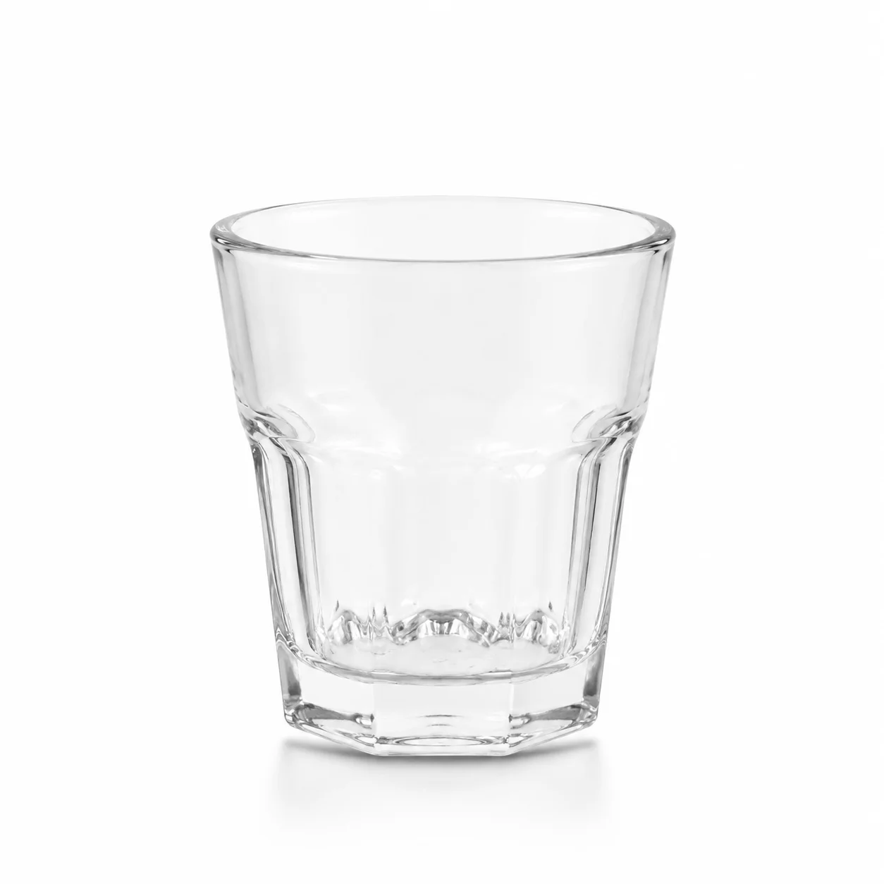 八角玻璃酒杯