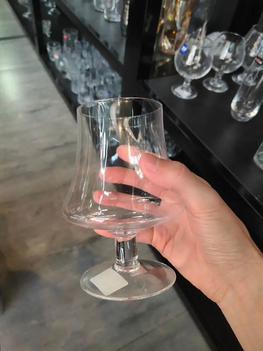 玻璃 收腰白兰地杯