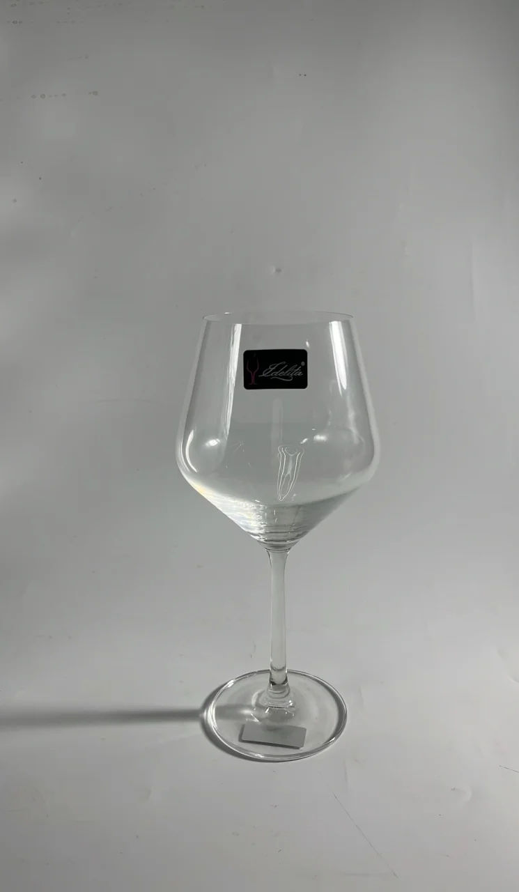 玻璃 底部螺纹红酒杯