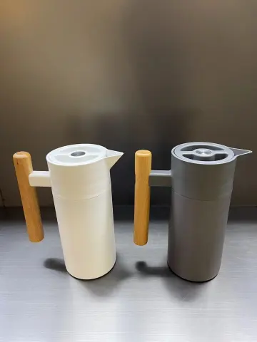 圆木柄 直身 保温壶