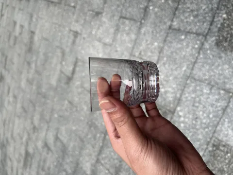 PC条纹一口杯